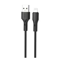 Дата кабель XO USB 2.0 AM to Lightning 1.0m black Фото