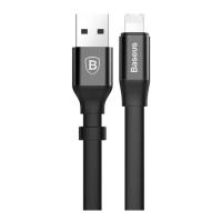 Дата кабель Baseus USB 2.0 AM to Lightning 0.23m 2A black Фото