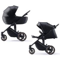 Коляска Kinderkraft 2 в 1 Prime 2 Venezian Black (KSPRIM02BLK2000 Фото