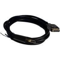 Кабель мультимедийный Patron DisplayPort M to HDMI M 1.8m 4K60Hz black Фото