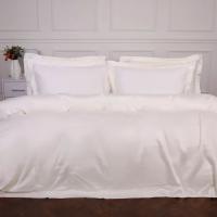 Постельное белье MirSon Tencel №01 White 175х210 двуспальный Фото