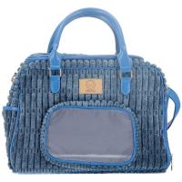 Переноска для животных MISOKO&CO 41.5x23x28 см темно-синяя Фото