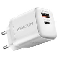 Зарядное устройство AXAGON 1xUSB QC4.0 + 1xUSB-C PD30W PPS white Фото