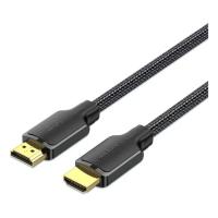 Кабель мультимедийный Vention HDMI M to HDMI M 2.0m 4K60Hz cotton braided black Фото