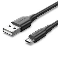 Дата кабель Vention USB 2.0 AM to Micro 5P 1.0m 2A black Фото