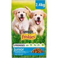 Сухий корм для собак Purina Friskies Junior з куркою, овочами і молоком 2.4 кг Фото