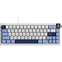 Клавіатура Ajazz AK650 Sea Salt Switch USB UA White/Blue Фото