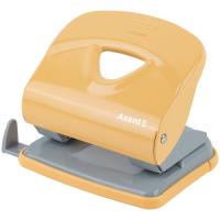 Діркопробивач Axent Exakt-2 металевий, 30арк, Earth colors жовтий Фото