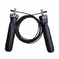 Скакалка Ecofit MDJR039 3 м чорна Фото