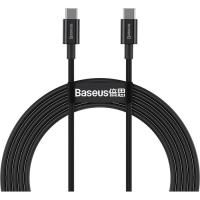 Дата кабель Baseus USB-C to USB-C 2.0m 100W black Фото