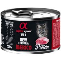 Консерви для котів Alpha Spirit Iberico Protein for Adult Cats 200 г Фото