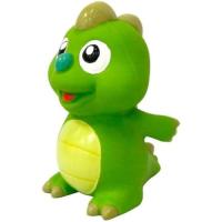 Іграшка для собак MISOKO&CO Динозавр 9 см зелена Фото