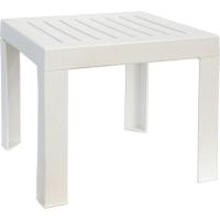 Стол садовый PAPATYA к шезлонгу Suda белый Фото