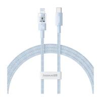 Дата кабель Baseus USB-C to Lightning 1.0m 20W Gem Fast-Charging blu Фото