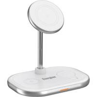 Зарядное устройство Energizer 15W 3-in-1 magnetic wireless white Фото