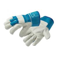 Защитные перчатки Hoegert LEINE Canadian HT5K731-9 кожаные синие, 9 Фото