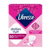 Щоденні прокладки Libresse Dailies Style Multistyle 30 шт. Фото