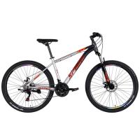 Велосипед Space 27.5" PHAETON DD FR рама-17" AL 2026 сіро-срібляст Фото