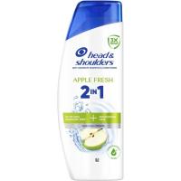 Шампунь Head & Shoulders 2 в 1 Против перхоти Яблочная свежесть 400 мл Фото