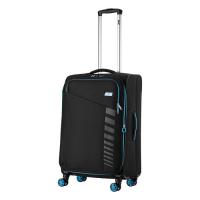 Чемодан 2E Trek 64/78 л чорна Фото