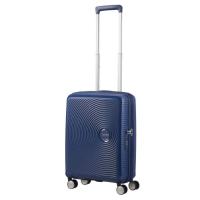 Чемодан American Tourister Soundbox 35.5/41 л темно-синя Фото