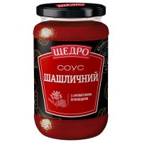 Соус Щедро Шашлычный с ароматными пряностями 370 г Фото