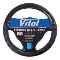 Чехол на руль VITOL L чорн Фото