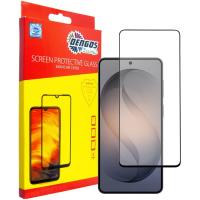 Скло захисне Dengos Full Glue Samsung Galaxy S26 Plus Black Фото