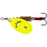 Блесна X-Fish Stark 6.5g 3 Nikel UV lime Фото