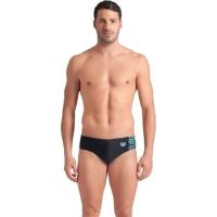 Плавки Arena Kikko V Swim Briefs 006750-508 чорний, бірюзовий 8 Фото