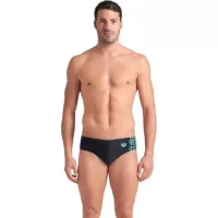 Плавки Arena Kikko V Swim Briefs 006750-508 чорний, бірюзовий 8 Фото