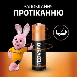 Батарейка Duracell AA лужні 4 шт. в упаковці Фото 5