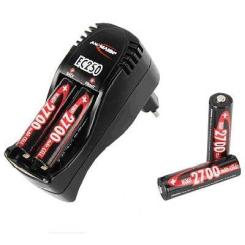 Зарядное устройство для аккумуляторов Ansmann EC250 + 4 AA 2700 mAh GL Фото