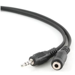 Кабель мультимедийный Cablexpert 3.5mm M to 3.5mm F 1.5m Фото