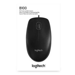 Мышка Logitech B100 Black Фото 6