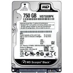 Жесткий диск для ноутбука WD 2.5" 750GB Фото