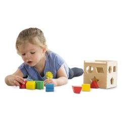Развивающая игрушка Melissa&Doug Сортировочный куб Фото 2