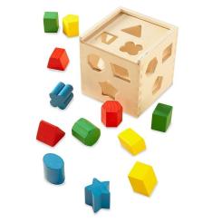 Развивающая игрушка Melissa&Doug Сортировочный куб Фото 3