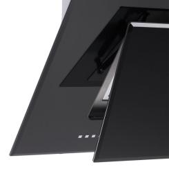 Вытяжка кухонная Pyramida HES 30 (D-900 MM) BLACK /AJ Фото 1