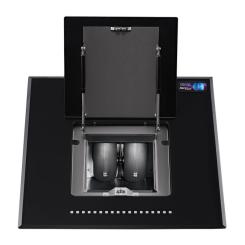 Вытяжка кухонная Pyramida HES 30 (D-900 MM) BLACK /AJ Фото 6