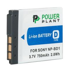 Аккумулятор к фото/видео PowerPlant Sony NP-BD1, NP-FD1 Фото