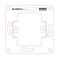 Телефонная розетка Sven SE-60034-C cream Фото 3