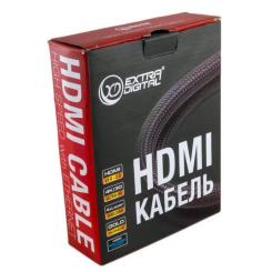 Кабель мультимедийный Extradigital HDMI M to HDMI M 3.0m Фото 4