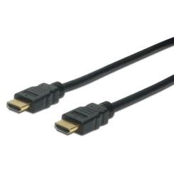Кабель мультимедийный Digitus HDMI M to HDMI M 10.0m Фото