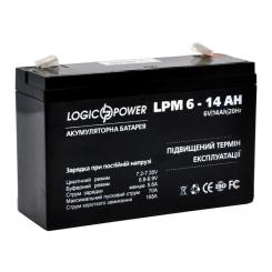 Батарея к ИБП LogicPower LPM 6В 14 Ач Фото 1