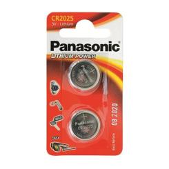 Батарейка Panasonic CR 2025 * 2 LITHIUM Фото