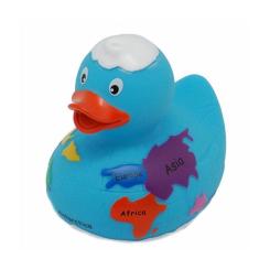 Игрушка для ванной Funny Ducks Глобус утка Фото