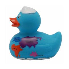 Игрушка для ванной Funny Ducks Глобус утка Фото 1