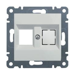 Компьютерная розетка Hager RJ12/RJ45 Lumina-2 Фото