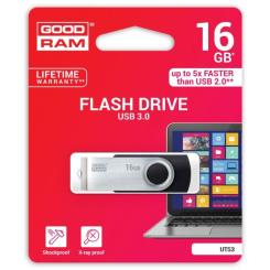 USB флеш накопитель Goodram 16GB Twister Black USB 3.0 Фото 1